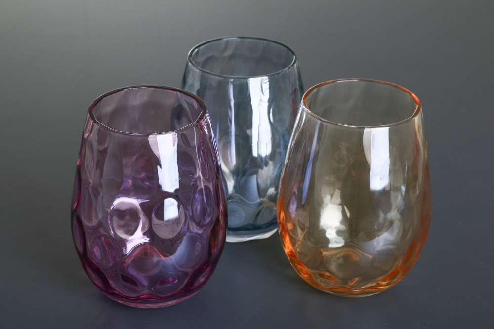 Стакан низкий Fiora Blue Sprinkle стекло 520 мл 1 шт.