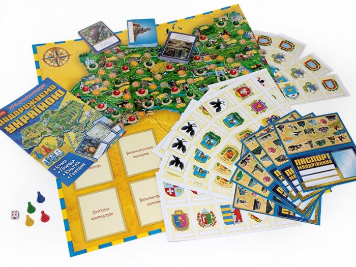 Игра настольная Ранок Путешествуем по Украине