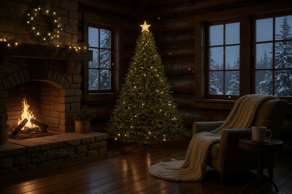 Искусственная елка литая Альпийская 2,30 м зеленая Siga Group