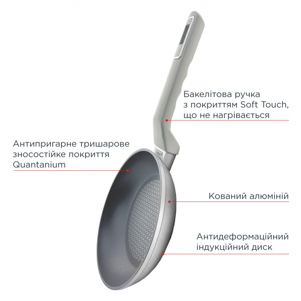 Сковорода Vinzer Platinum Induction Line 50460