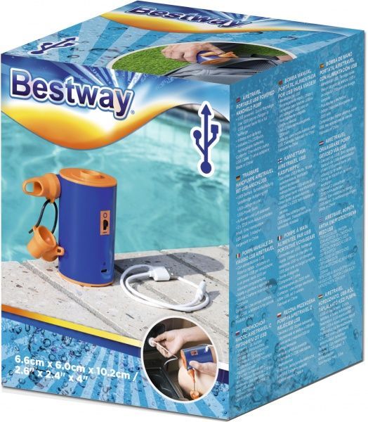 Насос Bestway на аккумуляторах 3,7 В