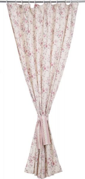 Штора 200х250 с подхватом Розы Прованс
