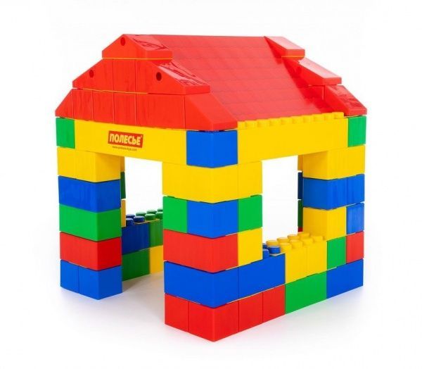 Конструктор будівельний Полісся Дім 37473