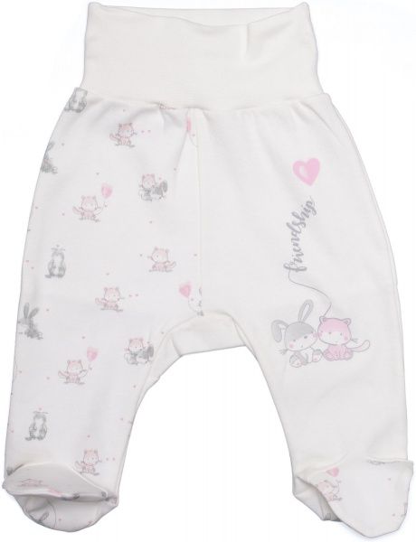 Ползунки для девочек Baby Veres Friendship р.68 розовый 