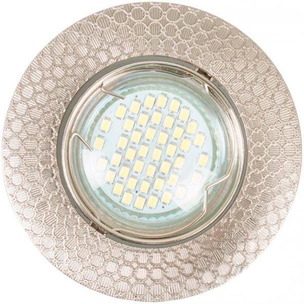 Светильник точечный Blitz GU5.3 никельсатин BL8007A MR16 SN 