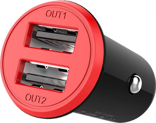 Автомобильное зарядное устройство ColorWay 2USB AUTO ID 3.4A (CW-CHA026-BK) 