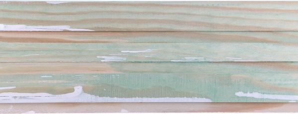 Вагонка деревянная Spot Decor 14х100х2650 мм брашированная альпийский белый