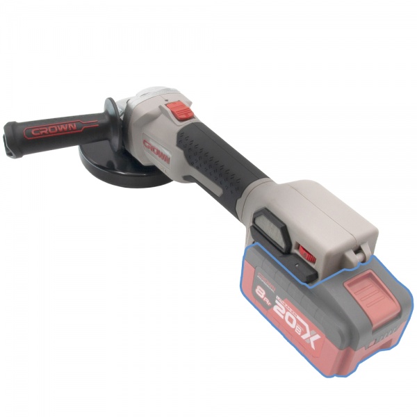 Болгарка (кутова шліфмашина) Crown CT23008-125HX
