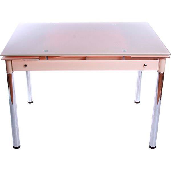 Стол обеденный Midday раскладной 160/110х80х75 см капучино