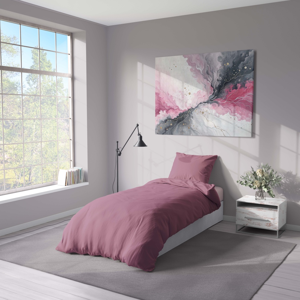 Комплект постільної білизни TULIPWOOD 1,5 Бордо UP! (Underprice)