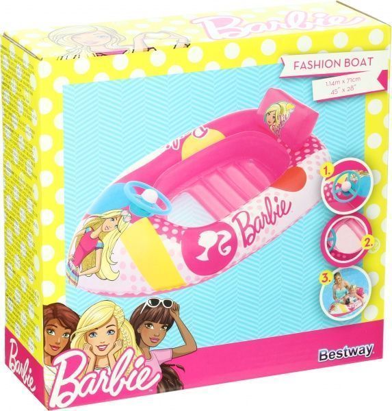 Лодка надувная Bestway Барби