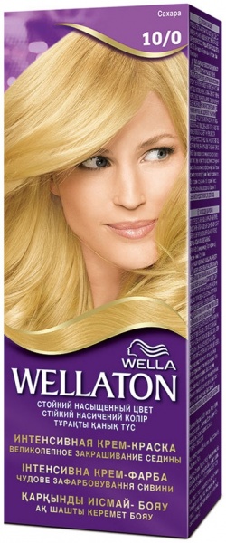 Крем-фарба для волосся Wella Wellaton №10/0 сахара 110 мл