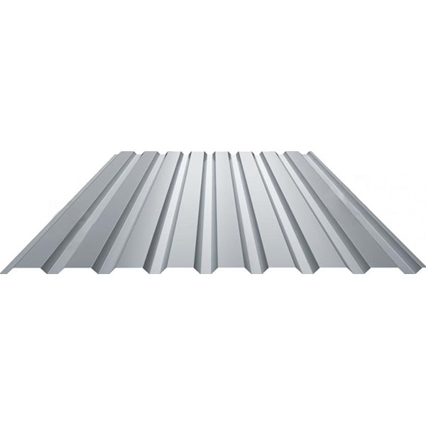 Профнастил оцинкований СТАЛЕКС ПС-18 0,4x1140x1500 мм ZN цинк