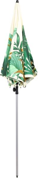 Зонт пляжный 200 см с принтом листья