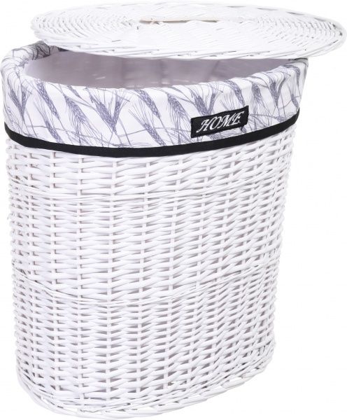 Корзинка плетеная Tony Bridge Basket с текстилем 51х37х56 см HQN20-2CD-1 