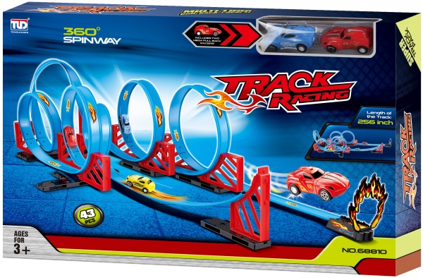 Набор Гоночный трек со световыми и звуковыми эффектами PTP797851