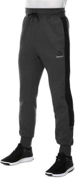 Брюки Reebok WOR C Graphic Trackpant BK4731 р. 2XL серый