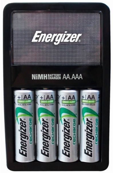Зарядное устройство Energizer Maxi Charger EU + 4AA NH15 2000 mAh precharged AA (R6, 316) 5 шт. (E300321200) 