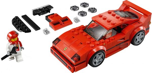Конструктор LEGO Speed Champions Автомобиль Ferrari F40 Competizione 75890