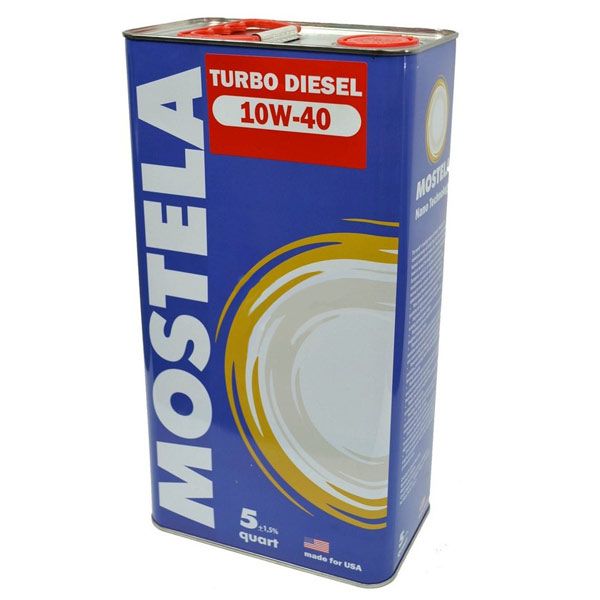 Мастило моторне Mostela 10W-40 CF-4/SG Turbo Diesel 4.7 л