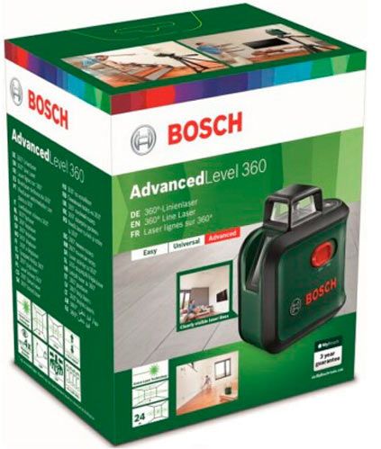 Нівелір лазерний Bosch AdvancedLevel 360 Basic 0603663B03