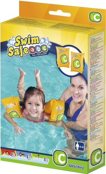 Нарукавники Bestway 30х15 см желтый