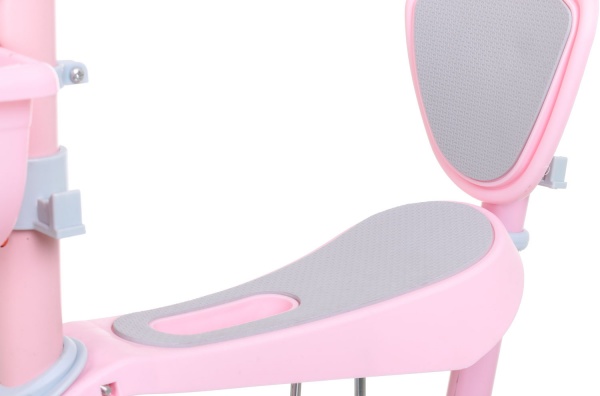 Самокат-трансформер MaxxPro kids дитячий 6в1 рожевий PT1903/red/green 