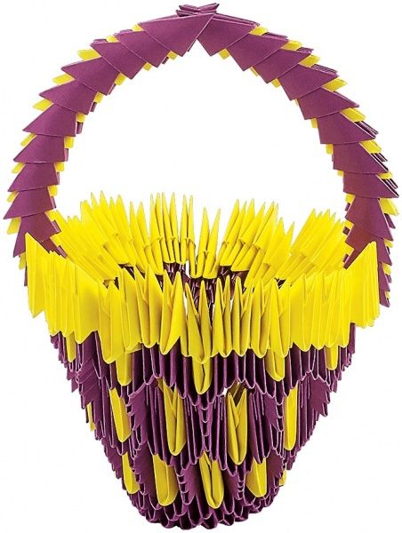 Модульне орігамі «Корзинка»