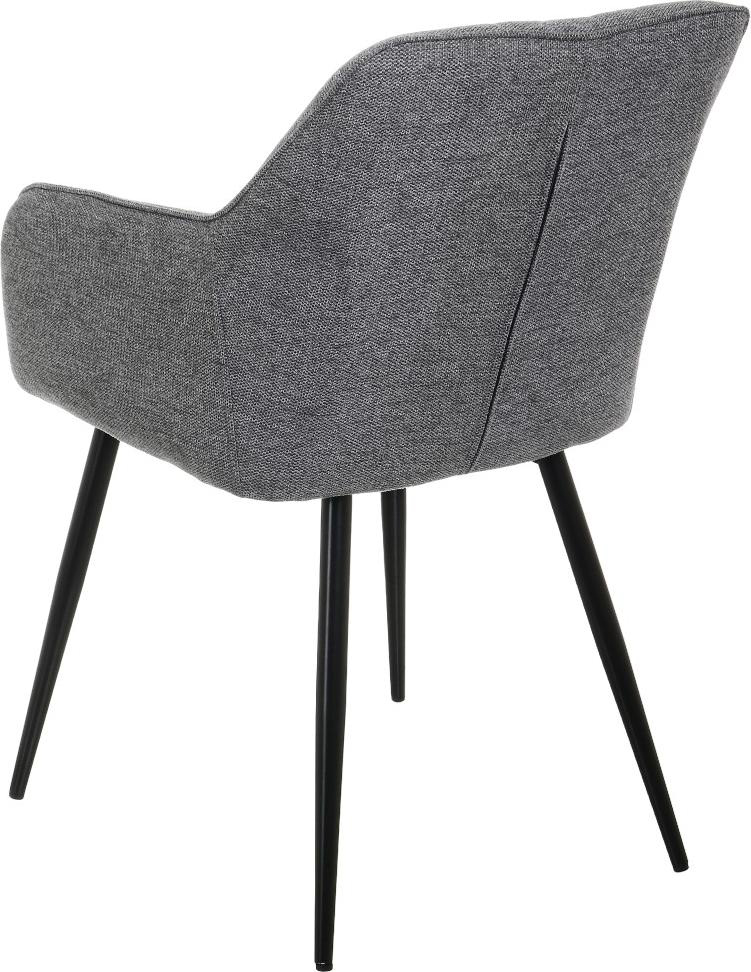 Кресло Marly 60х62х88 см UF920-11 серый / черный