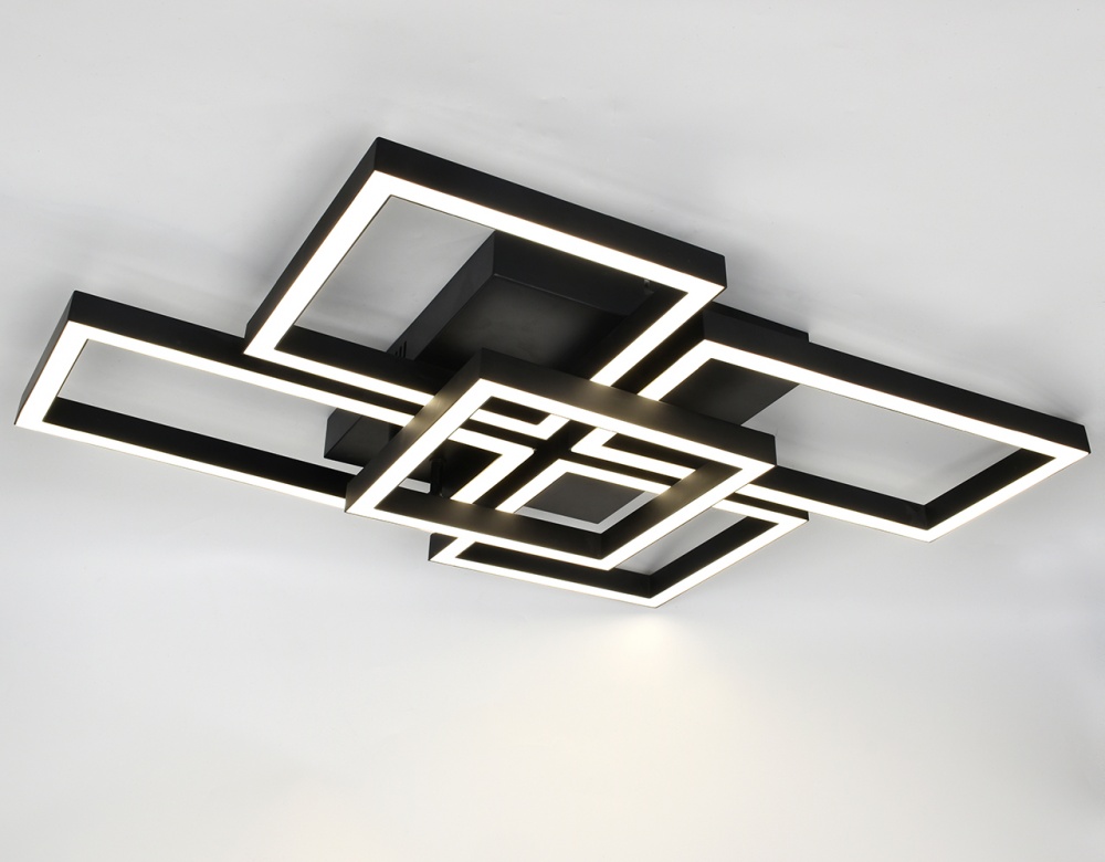 Люстра світлодіодна Sensio RIKDOM-5S BK 5x100 Вт