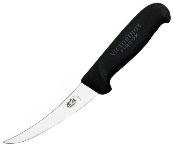 Нож кухонный Fibrox Boning 12 см черный 5.6608.12 Victorinox
