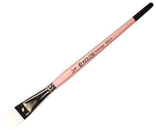 Кисть угловая синтетика Flamingo 1023A № 5/8 Kolos 