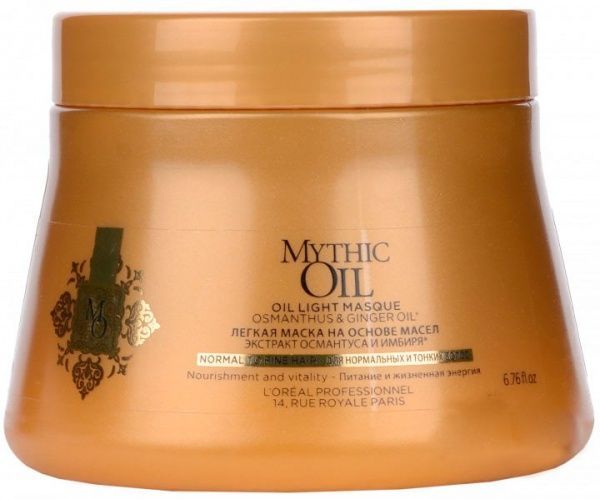 Маска L'OREAL Professionnel Mythic Oil для нормальных и тонких волос 200 мл