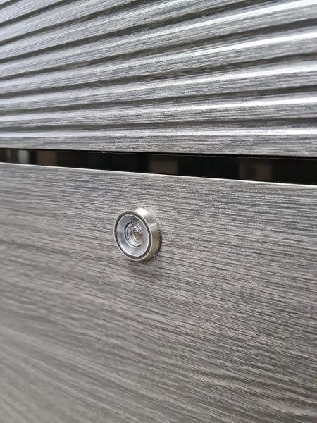 Двері вхідні Булат Статус 518 венге сірий 2050x950мм ліві