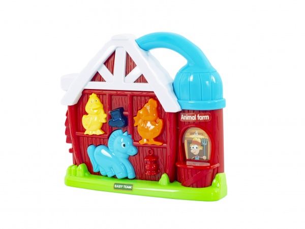 Игрушка музыкальная Baby Team Ферма 8629