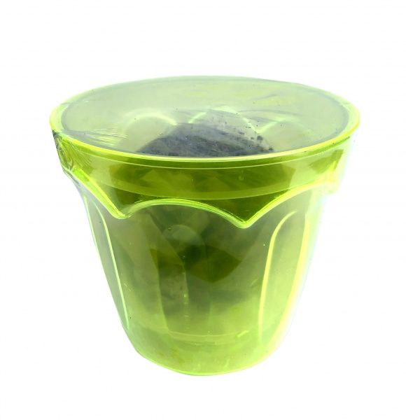 Комплект для пересадки орхидей КОЛИЗЕЙ D184 круглый 2,8 л салатовый 