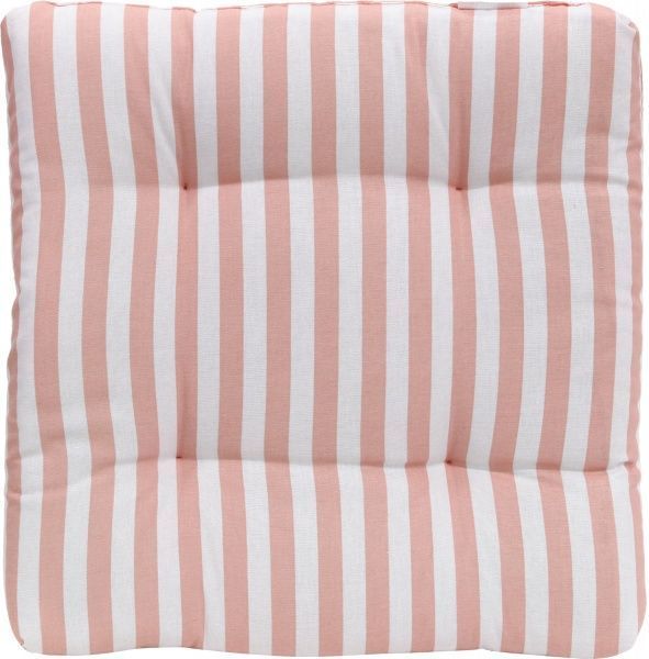 Подушка стеганая Color розовая полоска 40х40х5 см