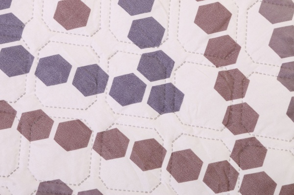 Покривало Adelfia 210x240 см UP! (Underprice) бежевий із коричневим 