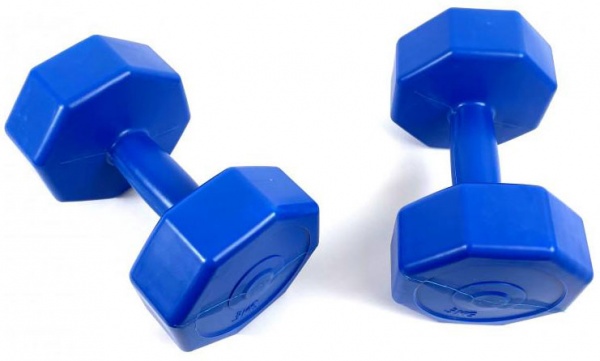 Гантелі NEO-SPORT Гантелі 2 шт по 3 кг. Neo-Sport синій 