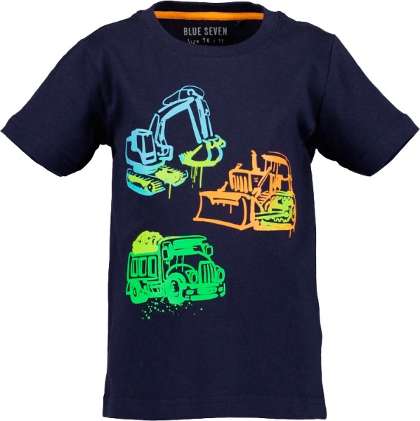 Футболка детские Blue Seven Vehicles р.122 темно-голубой 802252 X * 98 