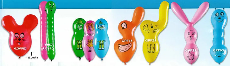 Шарики воздушные Шартіко Звери 35 см в ассортименте 3 шт.