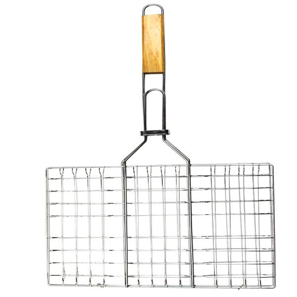 Решетка-гриль Grilland с деревянной ручкой 35x26 см
