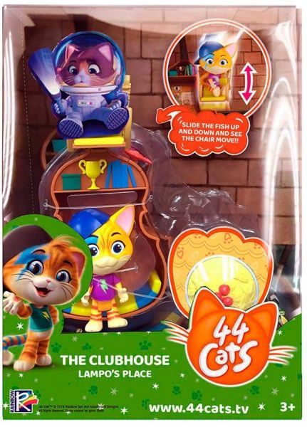 Игровой набор 44 CATS Вспышка с домом 34131 