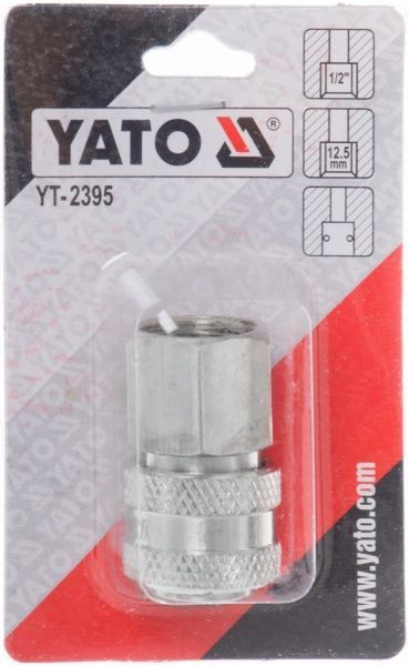 Быстросъем YATO на резьбу внутреннюю 1/2 