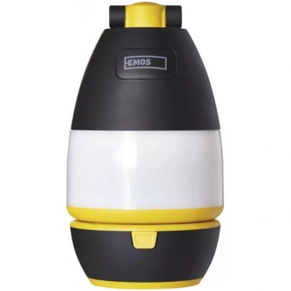 Ліхтар для кемпінгу Emos 2W 215 Lm P4008 жовто-чорний