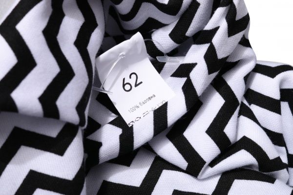 Боді Bambinelli Зигзаг р.62 чорний із білим 