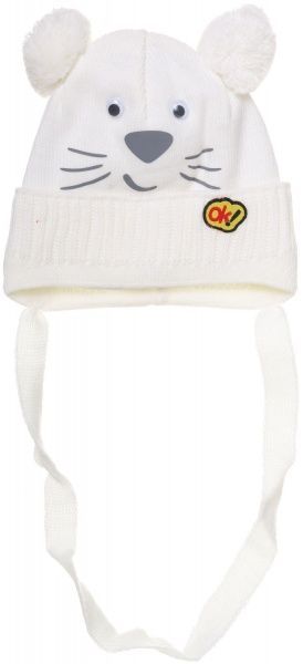 Шапочка детская для мальчика Luna Kids р.36 бежевый 2104 