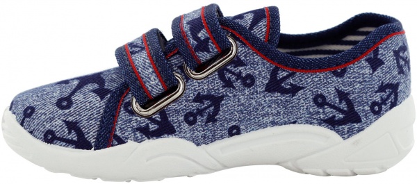 Капці дитячі RenBut Якір р.30 джинс 33-374LS-0717-30 