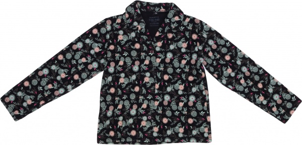 Пижама детская для девочек KOSTA 1431-2 р.134–140 черный 