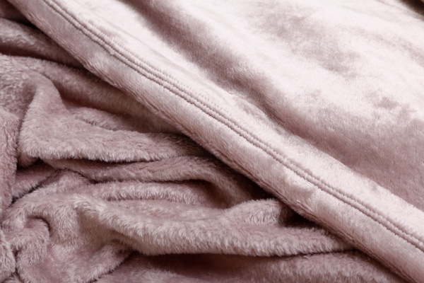 Плед Frannel Solid Sphinx 160x200 см светло-розовый La Nuit 